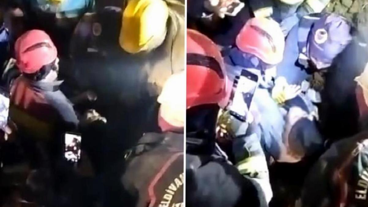 145 saat sonra enkazdan çıkarılan 13 yaşındaki kızdan görevlilere: Lütfen bana iğne yapmayın