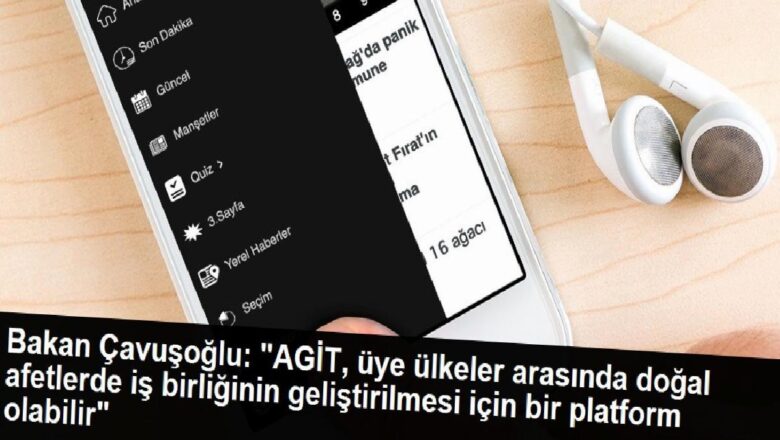  Bakan Çavuşoğlu: “AGİT, üye ülkeler arasında doğal afetlerde iş birliğinin geliştirilmesi için bir platform olabilir”