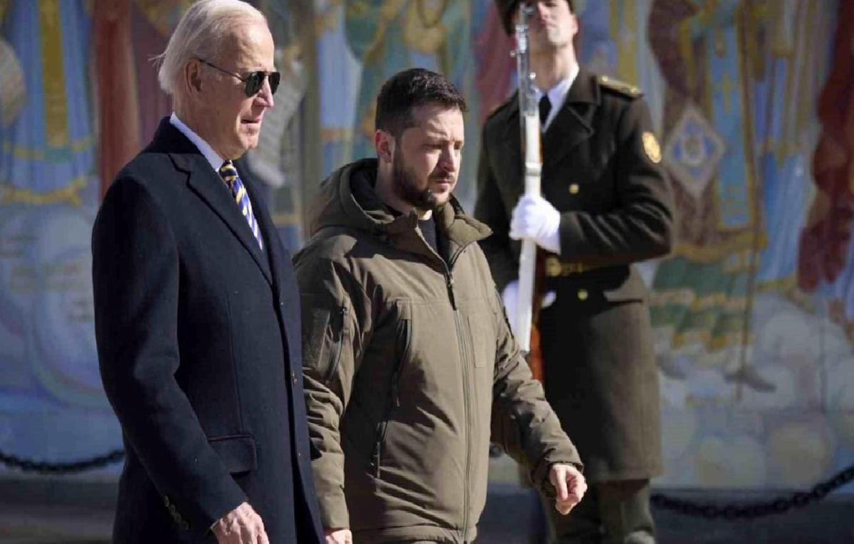 Biden, savaşta hayatını kaybeden Ukraynalıları andı