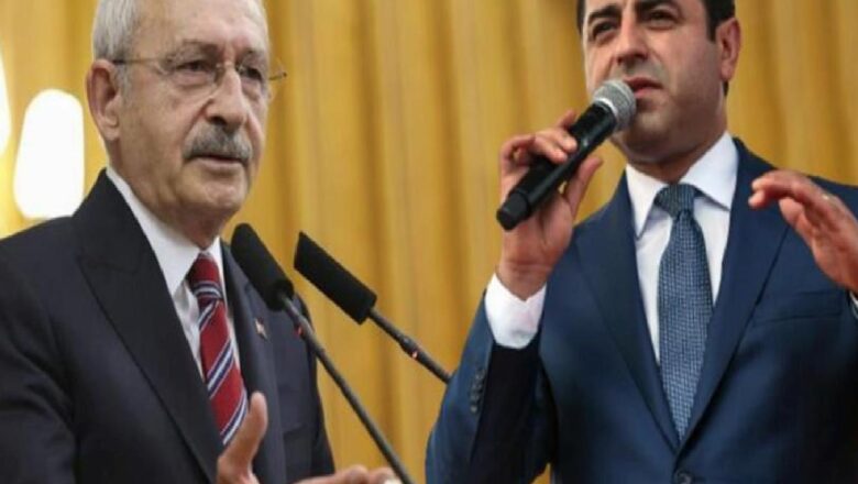  Cezaevindeki Demirtaş’tan Kılıçdaroğlu ve muhalefete birlik çağrısı: Yan yana yürüyün, başka çaremiz yok