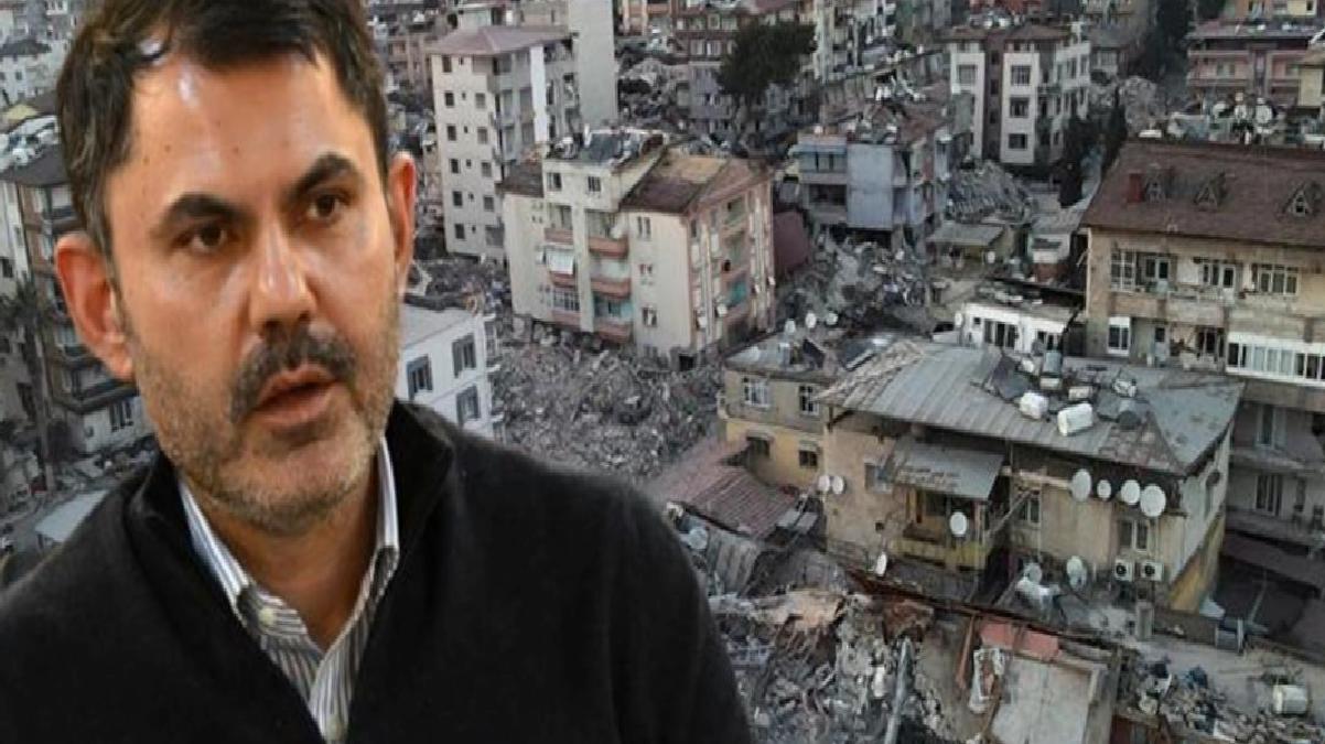 Hasar tespit çalışmalarında gelinen son durumu Bakan Kurum paylaştı: 118 bin bina acil yıkılacak