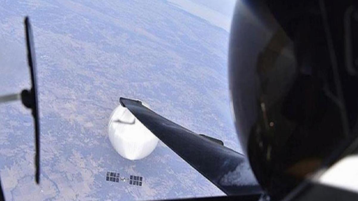 İki ülke arasında krize neden olmuştu! ABD, Çin’e ait balonun vurulmadan önceki fotoğraflarını paylaştı