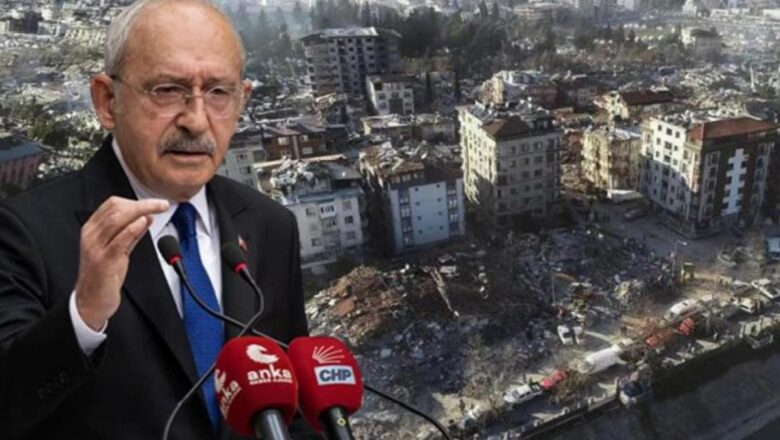  Kılıçdaroğlu’ndan çadır isyanı: Şov yapmayı bırakın, insanlar soğuk yüzünden az hasarlı evlerine dönmek zorunda kaldı