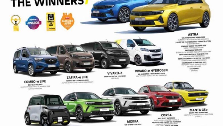  Opel’e 2022’de ödül yağdı