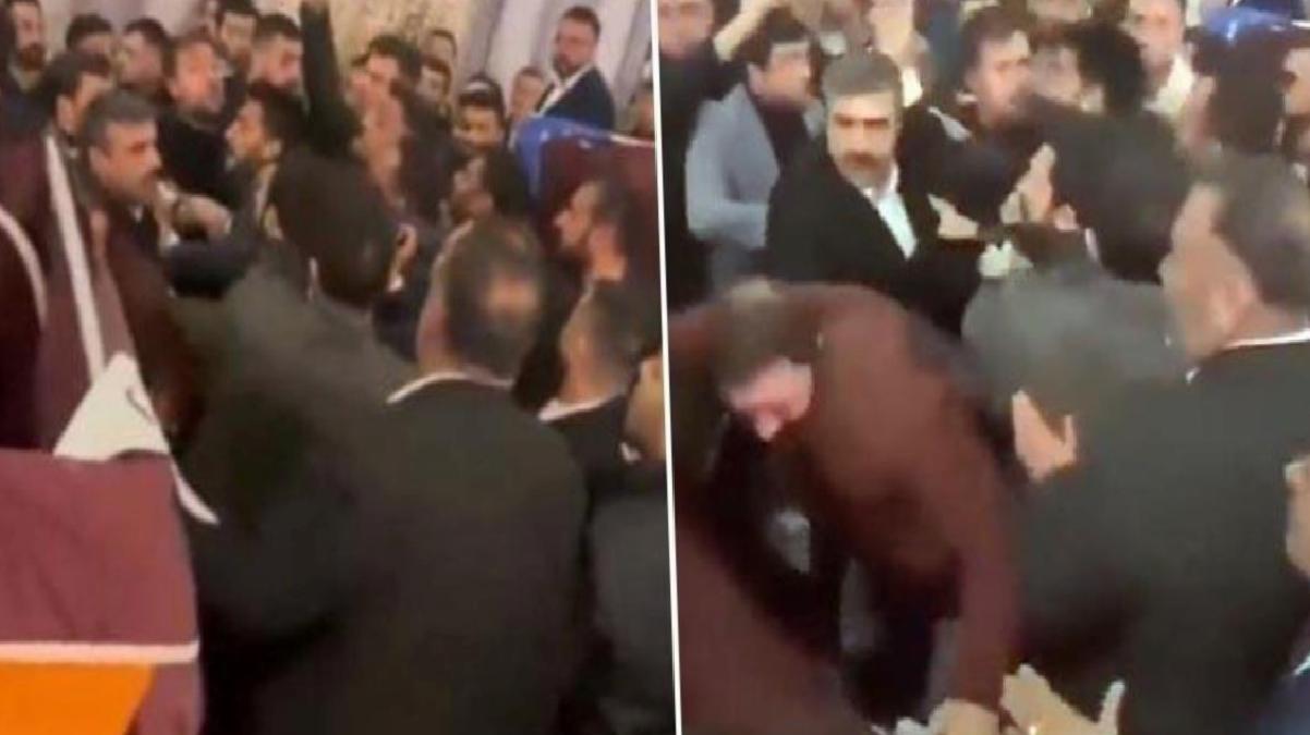 AK Parti’de olaylı temayül yoklaması! Yumruklar havada uçuştu