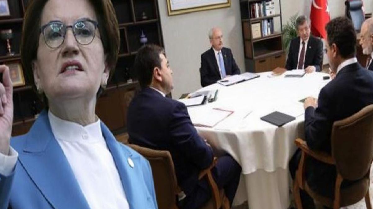 Akşener’den 6’lı masa toplantısı sonrası yeni hamle! Bugün kurmaylarıyla görüşüp basın açıklaması yapacak