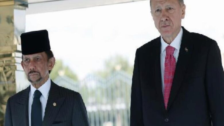  Brunei Sultanı Ankara’da! 5 anlaşma imzalandı, Cumhurbaşkanı Erdoğan’dan “Deprem” teşekkürü geldi