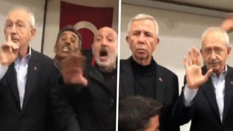  Cumhurbaşkanı adayı Kemal Kılıçdaroğlu, deprem bölgesi ziyaretinde slogan atanları eliyle susturdu