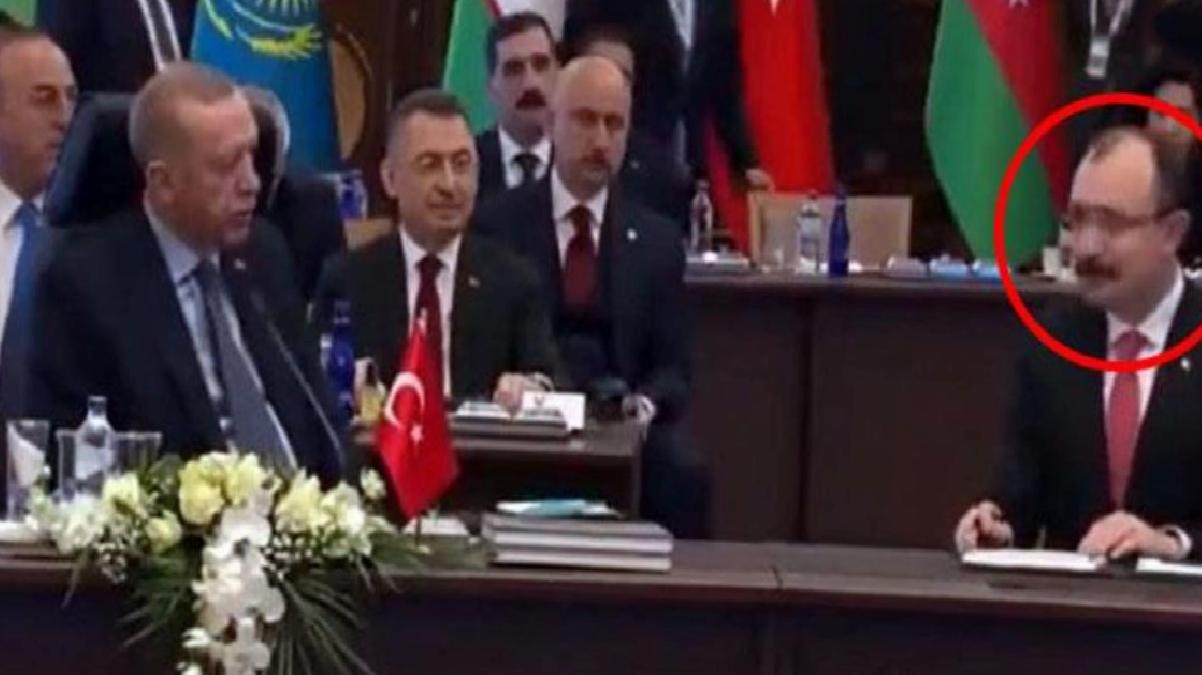 Cumhurbaşkanı Erdoğan, Bakan Muş’un imzasını beğenmedi: O ne biçim imza, değiştir