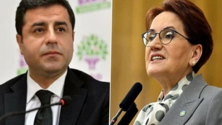  Demirtaş’tan “Kılıçdaroğlu HDP ile görüşebilir ama taleplerini masaya asla getiremez” diyen Akşener’e açık mektup