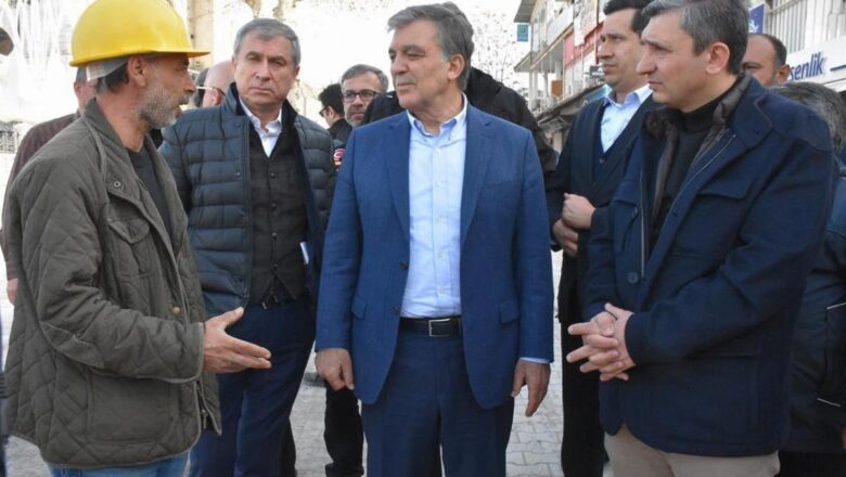  Deprem bölgesini karış karış gezen Abdullah Gül, gözlemlerini paylaştı: Devletin tüm organları büyük bir çalışma içerisinde