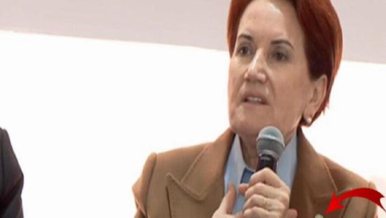  Deprem bölgesini ziyaretinde dikkatlerden kaçmadı! Akşener rozetini neden taktığını açıkladı