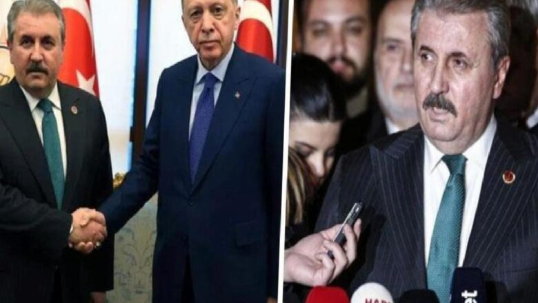  Erdoğan’la görüşen Destici, Kızılay Başkanı’na bir kez daha istifa çağrısı yaptı