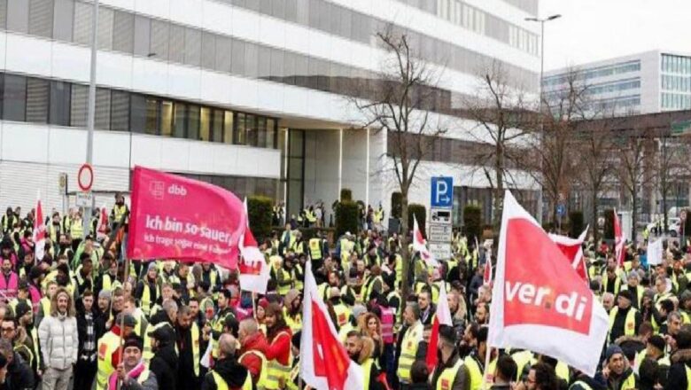  Fransa ve İsrail’in ardından Almanya da karıştı! Ülkedeki son 31 yılın en büyük grevi ulaşımı felç etti