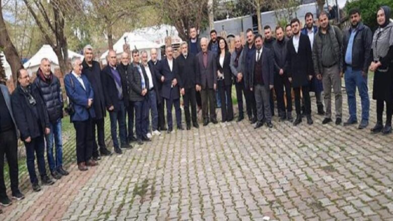  Gazetecilerden depremin vurduğu Hatay’a ziyaret! AK Partili Yayman çalışmalar hakkında bilgi verdi