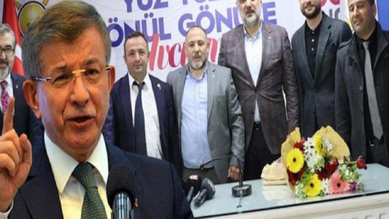  Gelecek Partisi’nde neler oluyor? İlçe başkanı istifa edip yanında 20 kişiyle AK Parti’ye geçti