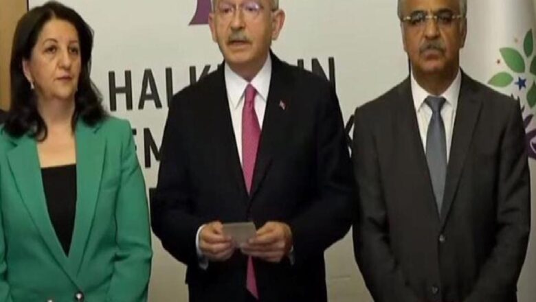  HDP ile görüşen Kılıçdaroğlu’ndan ilk açıklama: Millet İttifakı’nın beyannamesini ilettik