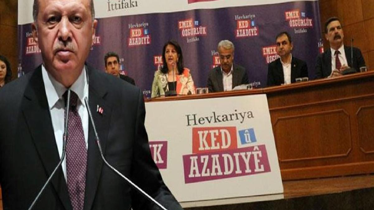 HDP’nin aday çıkarmayacak olmasına Cumhurbaşkanı Erdoğan’dan ilk yorum