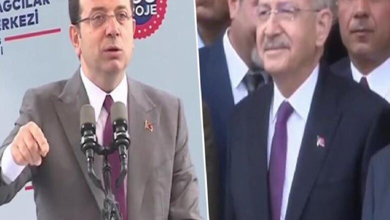  İmamoğlu’ndan Kılıçdaroğlu’nu gülümseten sözler: Sayın cumhurbaşkanım hoş geldiniz