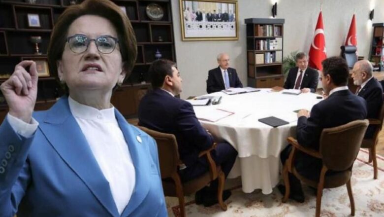  İYİ Parti 6’lı Masa’ya dönebilir mi? İYİ Parti 6’lı Masa’ya tekrar katılabilir mi?