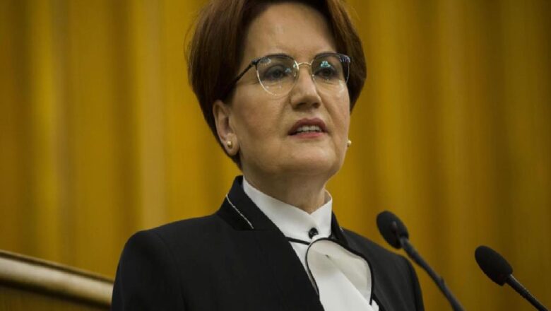  İYİ Parti lideri Akşener, sloganlarla karşılandı