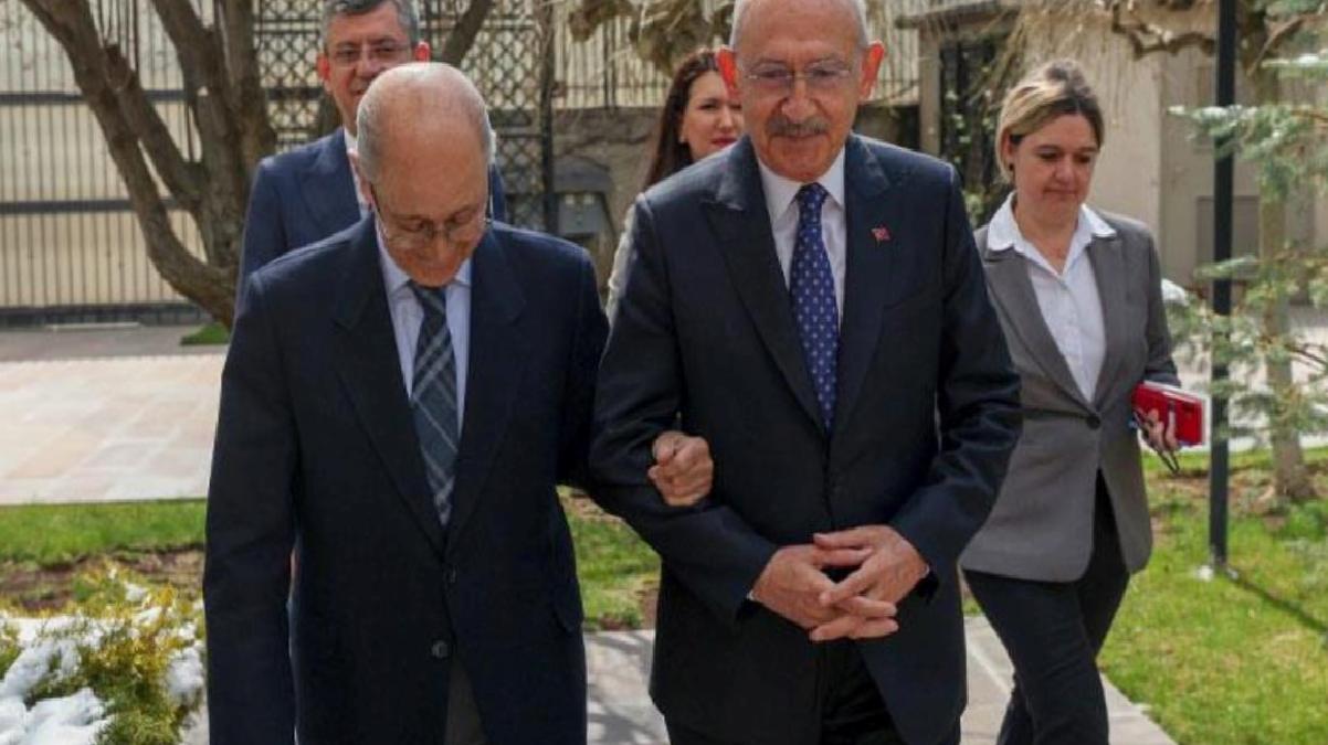 Kemal Kılıçdaroğlu, 10. Cumhurbaşkanı Ahmet Necdet Sezer ile görüştü