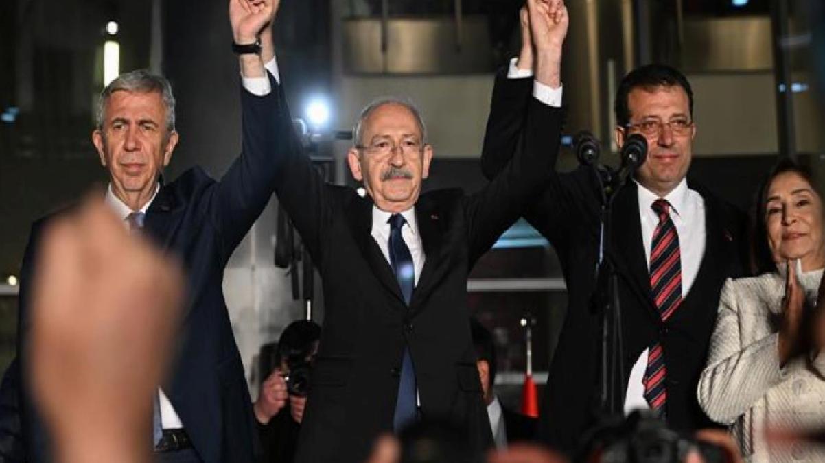 Kılıçdaroğlu, İmamoğlu ve Yavaş’ı yanına alıp kürsüye çıktı: Bize kader dedikleri bu nizamı değiştirmek istiyoruz