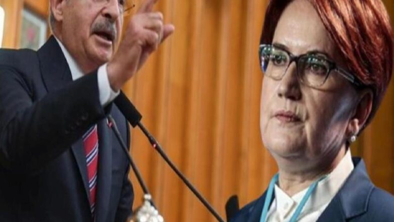  Kılıçdaroğlu’nun Akşener’e yönelik ifadelerine İYİ Parti’den yanıt: Milletin kazanacağı nihai sofranın mimarı olma kararlılığındayız