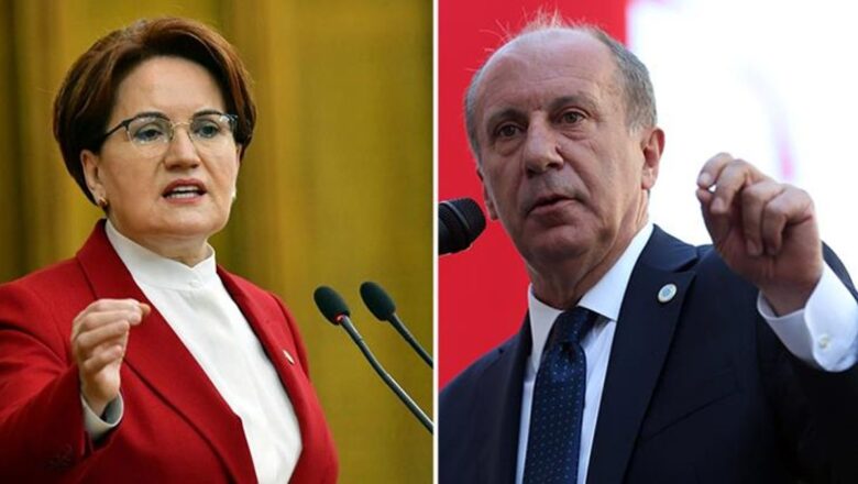  Meral Akşener’den Muharrem İnce’nin cumhurbaşkanı adaylığına yorum: Millet İttifakı genişleyecekse yer almasını isterim