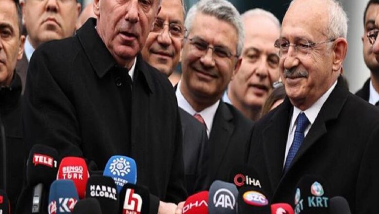  Muharrem İnce’nin Kılıçdaroğlu’nu uğurlarken söylediği cümle görüşmenin önüne geçti: Hoşgeldiniz, güle güle