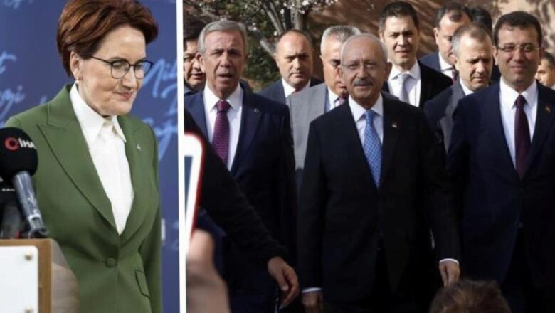  Son Dakika: Ekrem İmamoğlu ve Mansur Yavaş, Akşener’i ikna etmeye gidiyor: Aday Kılıçdaroğlu olsun, ittifak da devam etsin