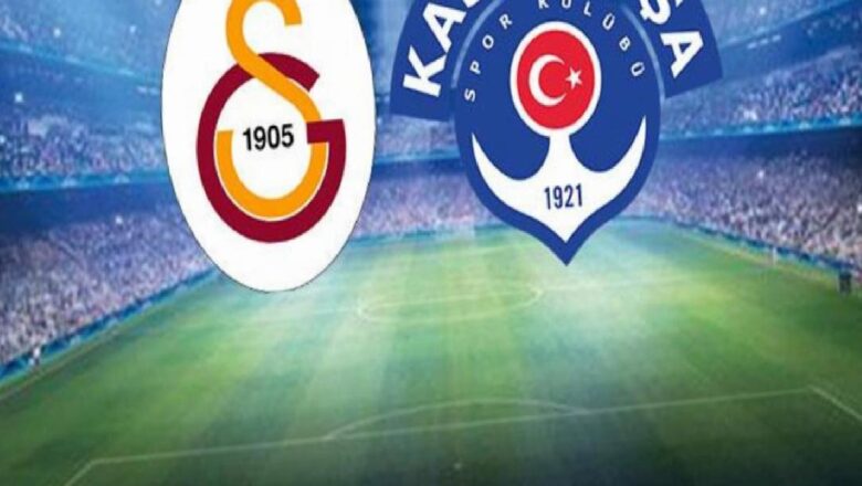  Son Dakika: Galatasaray’ın Kasımpaşa karşısındaki 11’i belli oldu