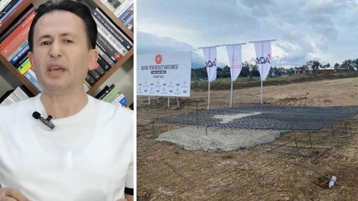 Tartışma yaratan görüntüye Şadi Yazıcı’dan yanıt! 1 dakikada AK Parti döneminde yapılan hastaneleri saymaya çalıştı