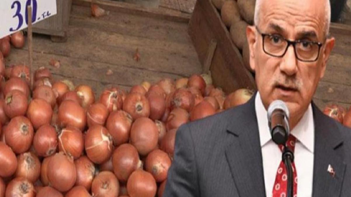 Bakan Kirişçi: 1 haftası var, soğanın fiyatının ne kadar düştüğünü göreceğiz