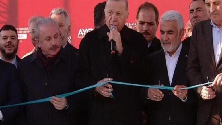  Başakşehir-Kayaşehir Metro Hattı, Cumhurbaşkanı Erdoğan’ın katılımıyla açıldı