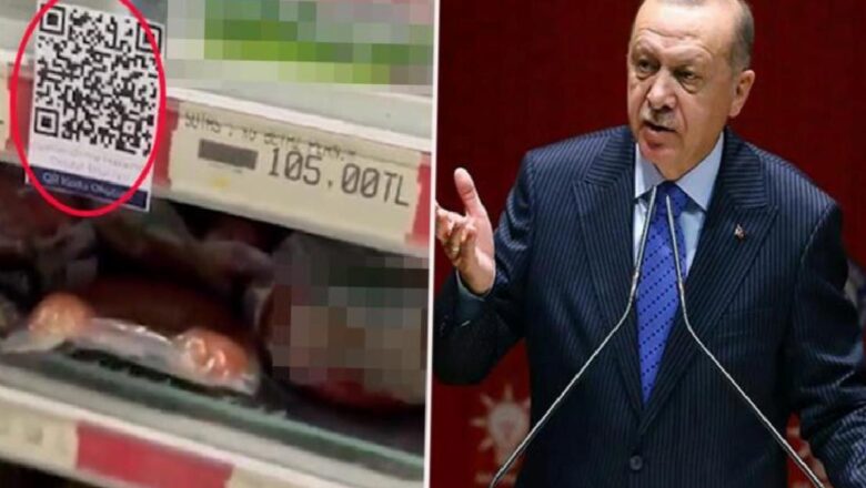  CHP’den etiket hamlesi! Marketteki QR kodu okutan vatandaşlar Cumhurbaşkanı Erdoğan’ın videosu ile karşılaştı