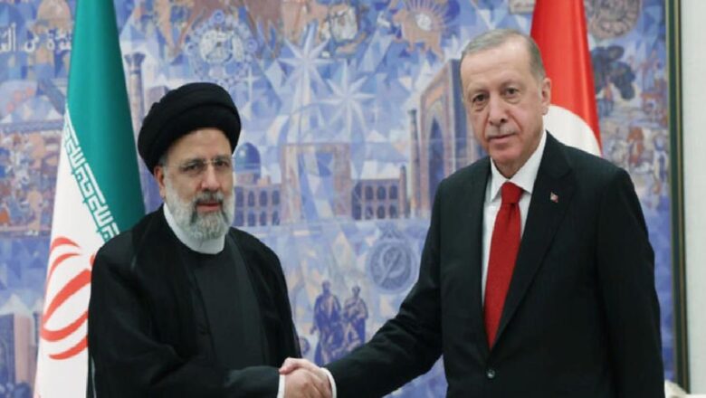  Cumhurbaşkanı Erdoğan İran Cumhurbaşkanı Reisi ile görüştü
