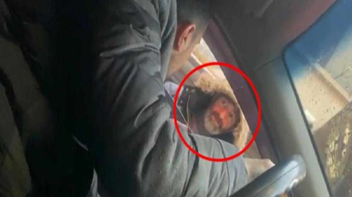 Değnekçinin baltayı taşa vurduğu an! Para istediği kişi polis çıktı