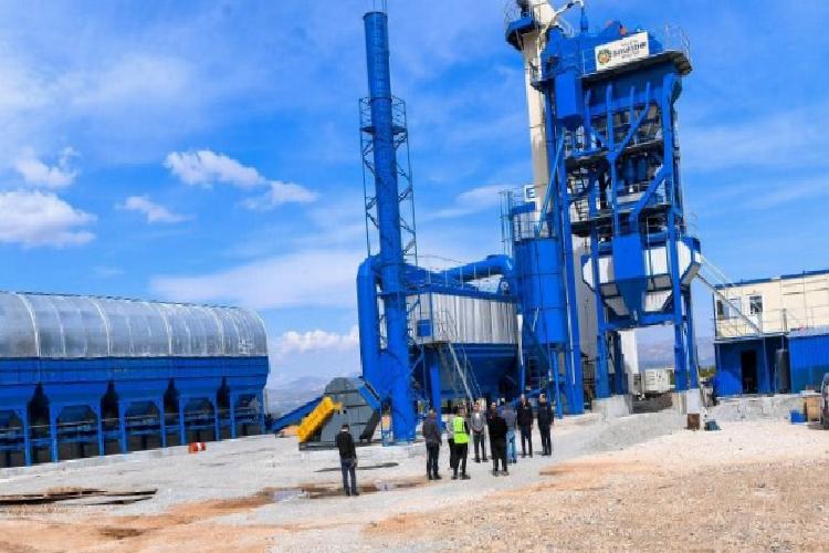 Günde 7 bin ton asfalt üretecek