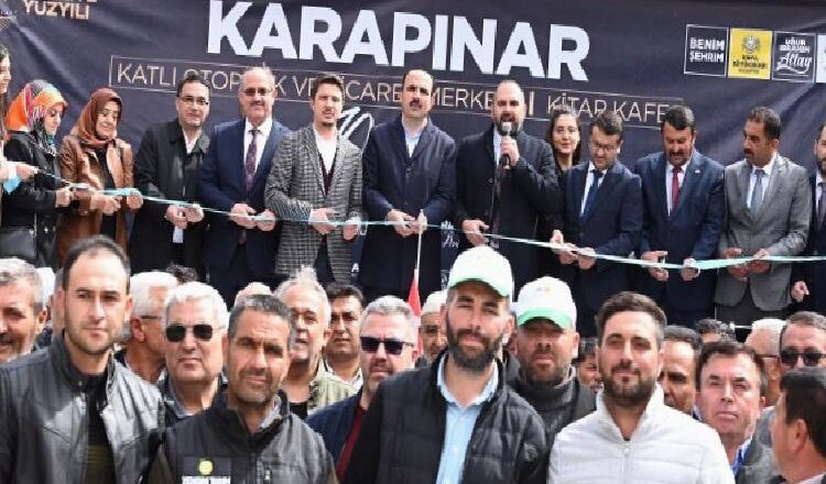  Konya Karapınar’a üçlü açılış