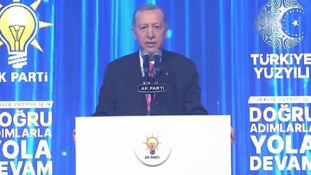 Son Dakika: Cumhurbaşkanı Erdoğan, AK Parti’nin seçim beyannamesini açıklıyor
