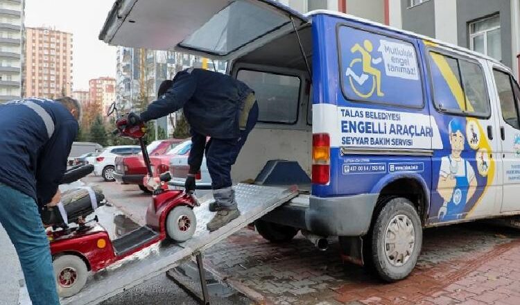  Kayseri Talas hizmette ‘engel’ tanımıyor