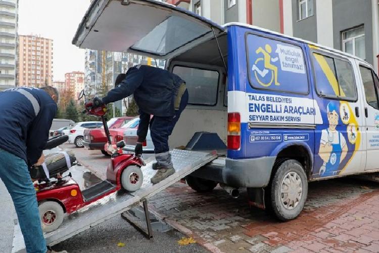 Kayseri Talas hizmette ‘engel’ tanımıyor