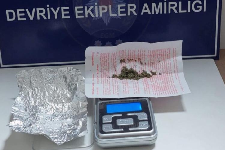 Keşan’da üzerlerinde uyuşturucu ile yakalandılar