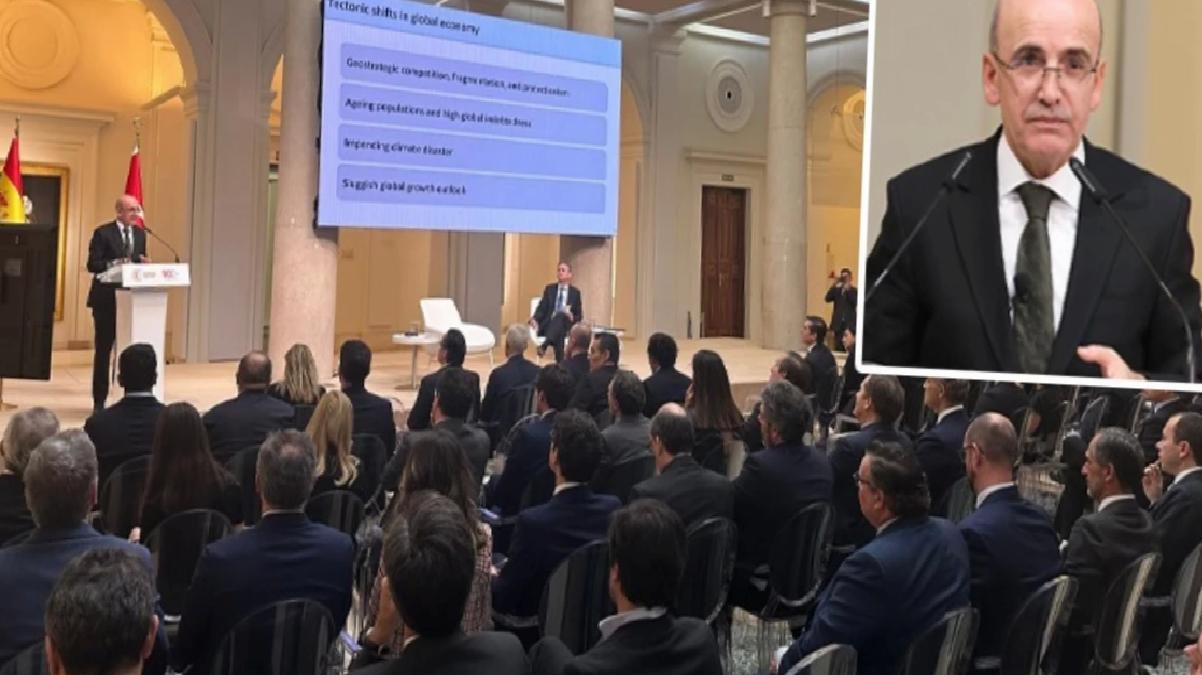 Bakan Şimşek, İspanya’da yatırımcılarla görüştü: Türkiye’nin sunduğu fırsatlara ilgiyle yaklaştılar